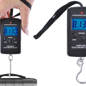 LED-es hal-, poggyász-, bőrönd mérleg - 40 kg-ig (BBL) - Image 6