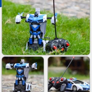 Police Transformers szuperhőssé alakuló távirányítós sportautó (BBJ) - Image 2