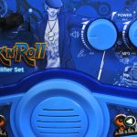 Rock’n’Roll gitár mikrofon+állvány erősítő készlet – kék 11