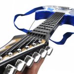 Rock’n’Roll gitár mikrofon+állvány erősítő készlet – kék 13