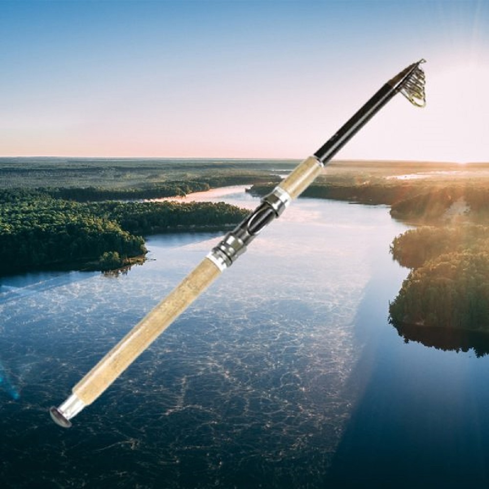 Teleszkópos karbon fenekező horgászbot 3,6m (BBHR) (2)