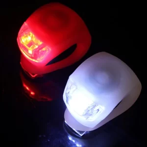 2 db-os LED-es kerékpár lámpa szett szilikon borítással (BBL) (BBV) - Image 10