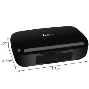 F9 TWS vezeték nélküli  Bluetooth fülhallgató akkus töltődobozzal (BBV) - Image 5