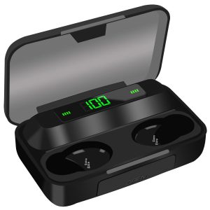F9 TWS vezeték nélküli  Bluetooth fülhallgató akkus töltődobozzal (BBV) - Image 7
