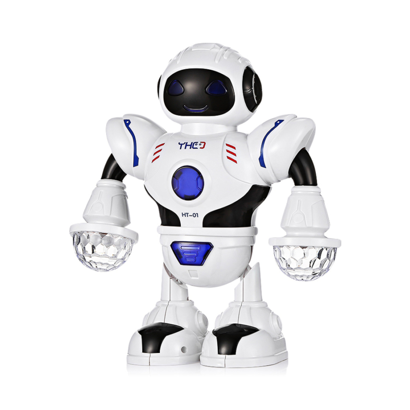 Táncoló, zenélő világító robot HT-01 (BBJ) (3)