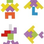 Fa mozaik kirakó játék – fa tetris puzzle (BB1226) 1