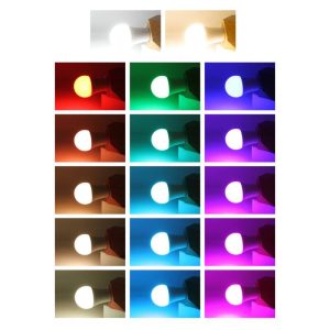 RGBW LED okostelefonról vezérelhető izzó - színváltó üzemmóddal, 9W (BBV) - Image 9