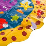 színes szökőkút szőnyeg gyerekeknek, pancsolójáték – 100 cm2 másolata