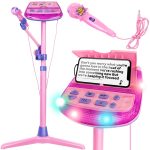 Gyermek karaoke készlet mikrofonnal és állvánnyal (BB11472) 1