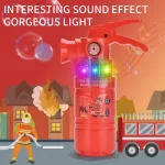Tűzoltókészülék formájú buborékfújó játékpisztoly 1