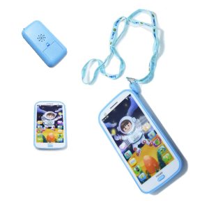 Első telefonom - zenélő, nyakba akasztható játéktelefon, kék (BBJ) - Image 5