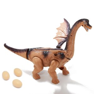 Üvöltő, lépkedő óriás szárnyas dinoszaurusz - menet közben tojást rak (BBJ) - Image 1