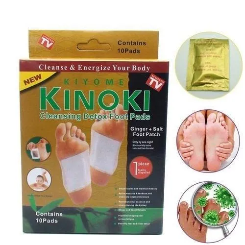 10 db-os Kinoki méregtelenítő tapasz – megtisztítja a szervezetet és feltölt energiával (3)