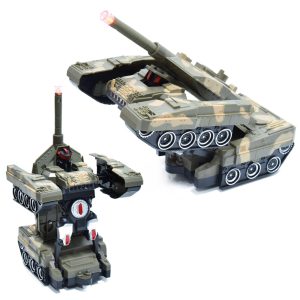 Robottá alakuló távirányítós tank gyerekeknek – harckocsi transformers (BBJ) - Image 3