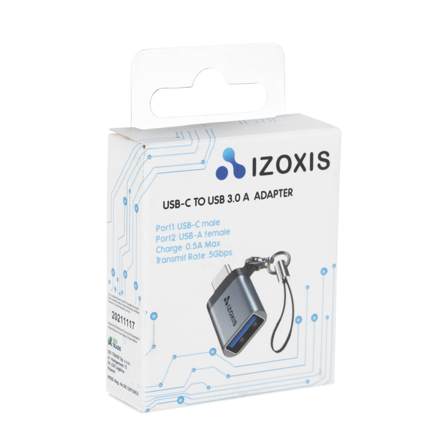 USB-C – USB 3.0 adapter kulcstartóval (BB-18932) (10)