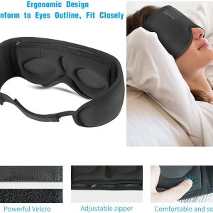 Bluetooth-os zenélő szemmaszk alváshoz és relaxáláshoz (BBV) - Image 4