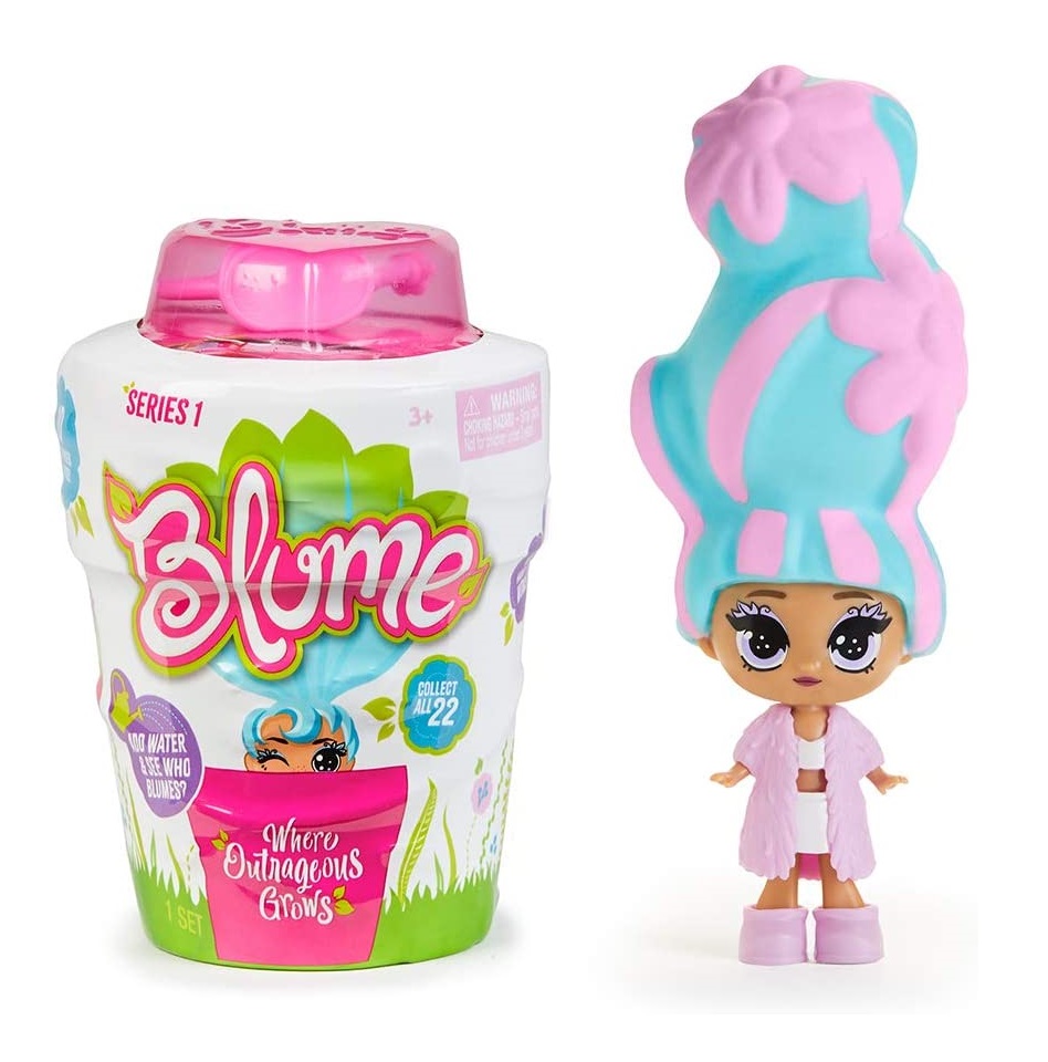 Blume dolls virágszál hercegnő – virágcserépből kinövő varázslatos meglepetés baba kislányoknak (BBJ) (10)