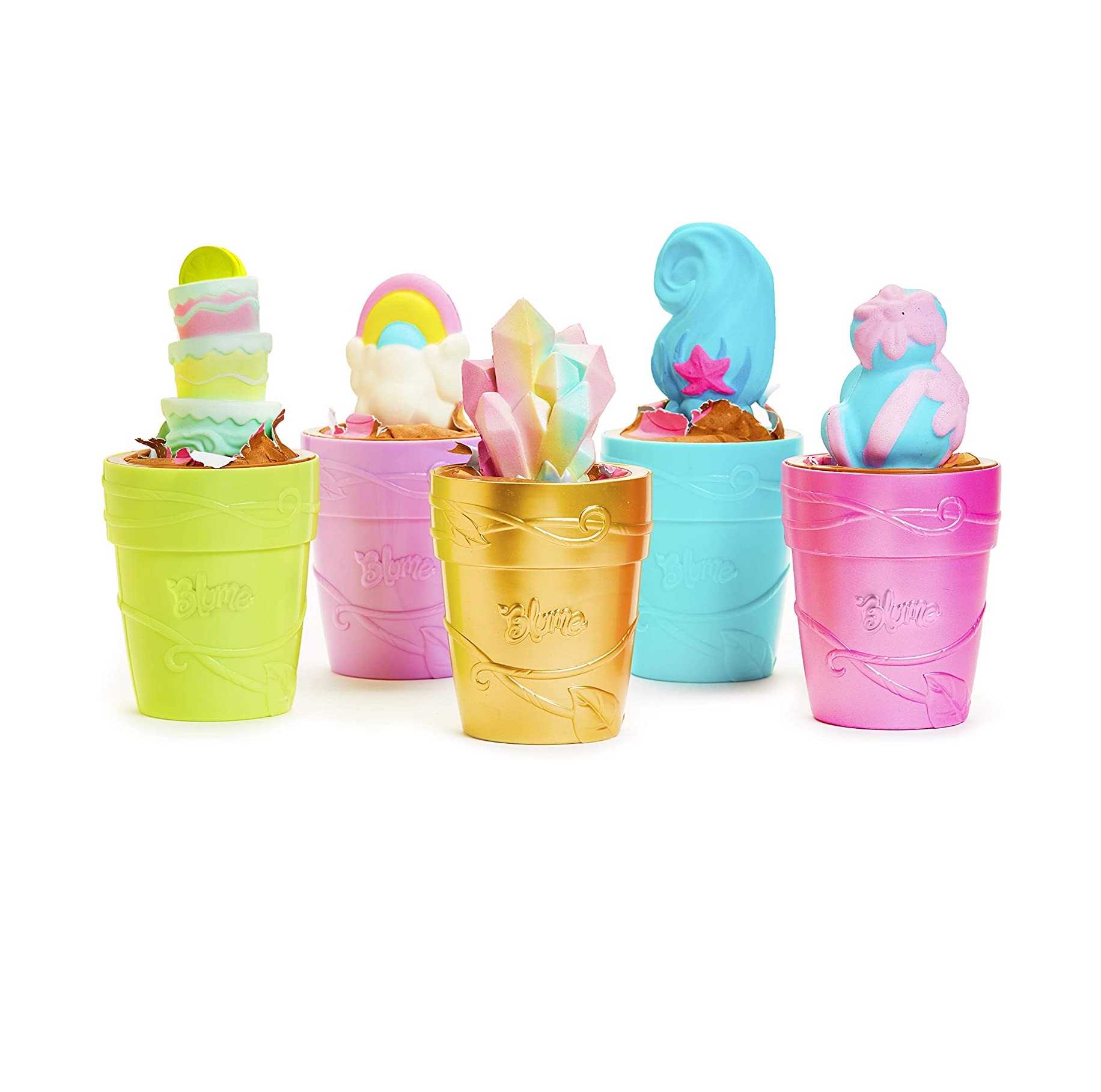 Blume dolls virágszál hercegnő – virágcserépből kinövő varázslatos meglepetés baba kislányoknak (BBJ) (6)