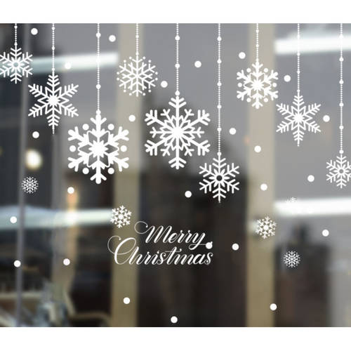 Öntapadó karácsonyi ablakmatrica, ablakra, tükörre, csempére – 50cm x 33cm, átlátszó szín (BB-20311) (3)