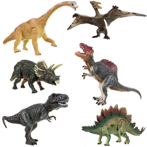 6 darabos valósághű dinoszaurusz figura készlet gyerekeknek – mozgatható részekkel (BB-19745) (6)