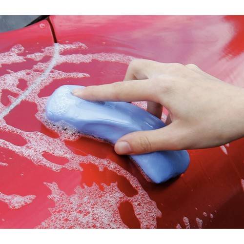 Puha és rugalmas anyagú autó tisztító gyurma – 9 cm x 6,5 cm x 1,5 cm, kék (BB-20761) (10)