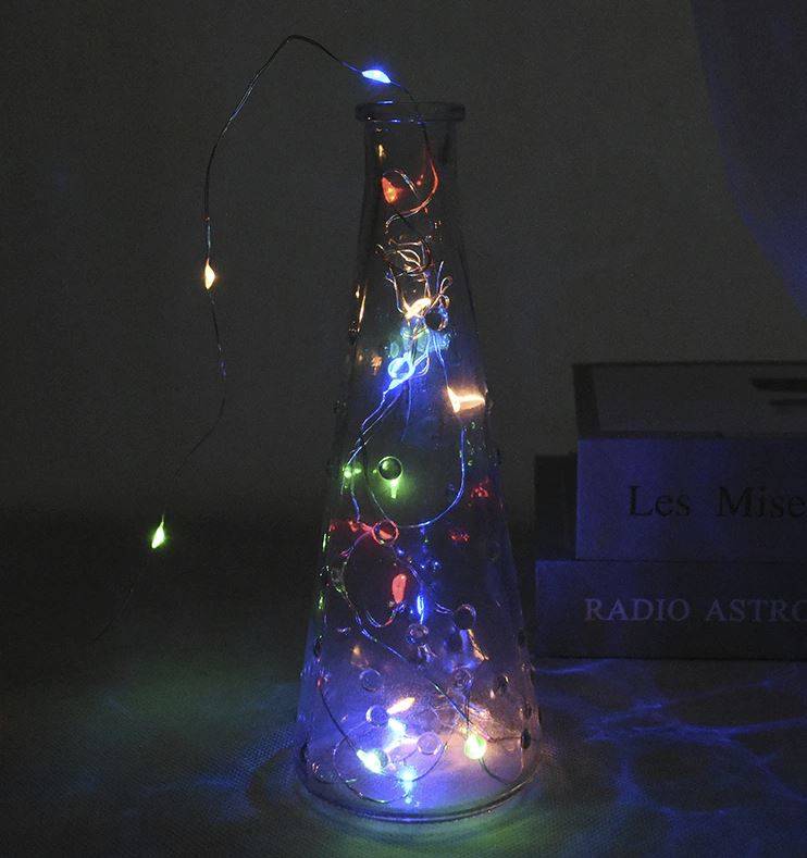 300 LED-es karácsonyi fényfüzér távirányítóval – 8 világítási móddal, színes (BB-17243) (4)