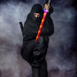 Szamuráj kard gyerekeknek LED fényekkel és hangeffektekkel - játék katana kis ninjáknak (BBJ) (BBL) - Image 2
