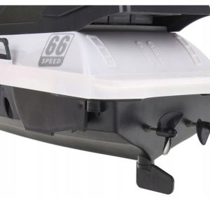 Távirányítós játék motorcsónak szuper menő megjelenésű, 2.4 GHz távirányítóval és tölthető akkumulátorral - 28 x 10 x 12 cm (BBMJ) - Image 6