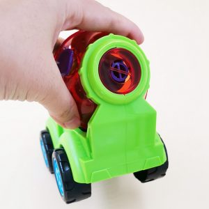 Betonkeverő alakú buborékfújó gép gyerekeknek - vidám színű, zenélő játék (BBMJ) - Image 5