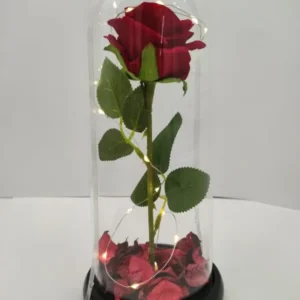 Rose of Love – LED-es örök rózsa - dekor lámpa díszdobozban (BBJ) (BBV) - Image 4