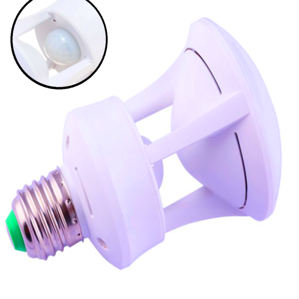 LED mozgásérzékelős izzó E-27 foglalattal 2