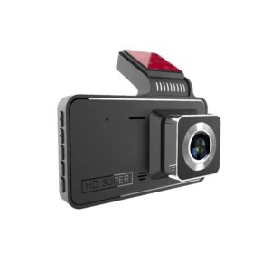 Széles látószögű 4 hüvelykes 1080P HD menetrögzítő autós DVR kamera elülső és hátsó videorögzítéssel (BBV)(BBD) - Image 9
