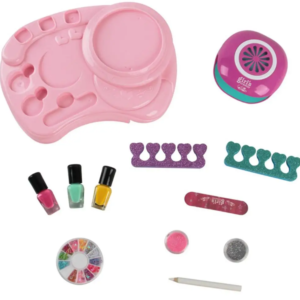 Kreatív Nail Art Stúdió játék szárítóval és fényeffektussal, rengeteg kiegészítővel – alkosd meg legszebb köröm dizájnod otthon! (BBJ) - Image 7