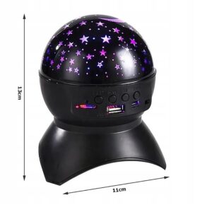 LED csillagos égbolt projektor bluetooth hangszóróval és telefonos vezérléssel – varázslatos éjszakai fény (BBV)(BBD) - Image 5