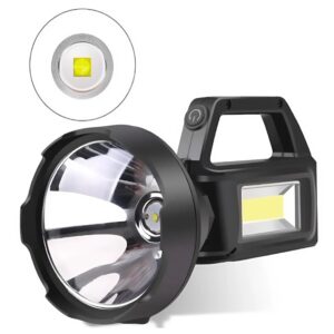 XXL napenergiás kézi lámpa 20W – 1200 lumen fényerő, 20000mAh akkumulátor, hideg fehér LED & COB technológia-YD899 (BBL) - Image 1