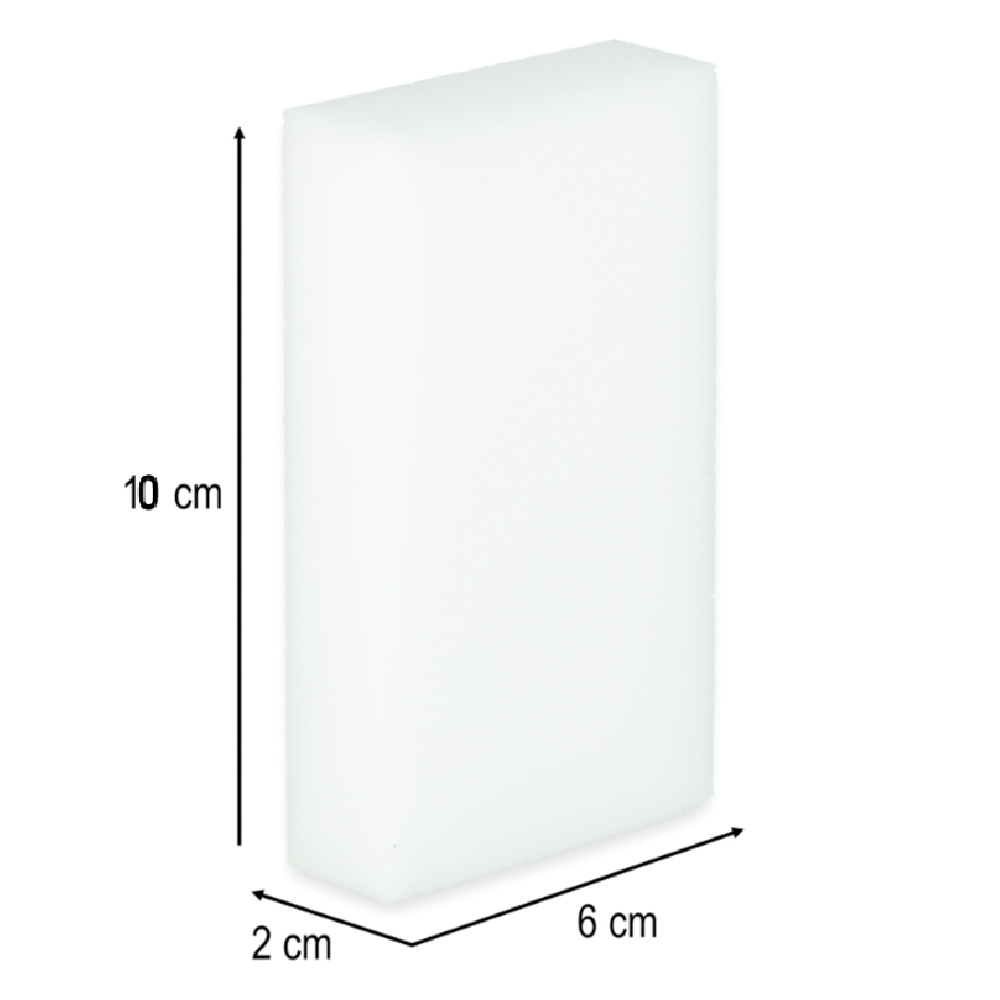 Melamin tisztítószivacs – makacs foltok ellen, vegyszer nélkül 10 x 2 x 6 cm (BBI-9953)1