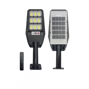 Kültéri napelemes led lámpa IP65 védelemmel – mozgásérzékelős, távirányítós kivitel YC-L100 (BBD) - Image 1
