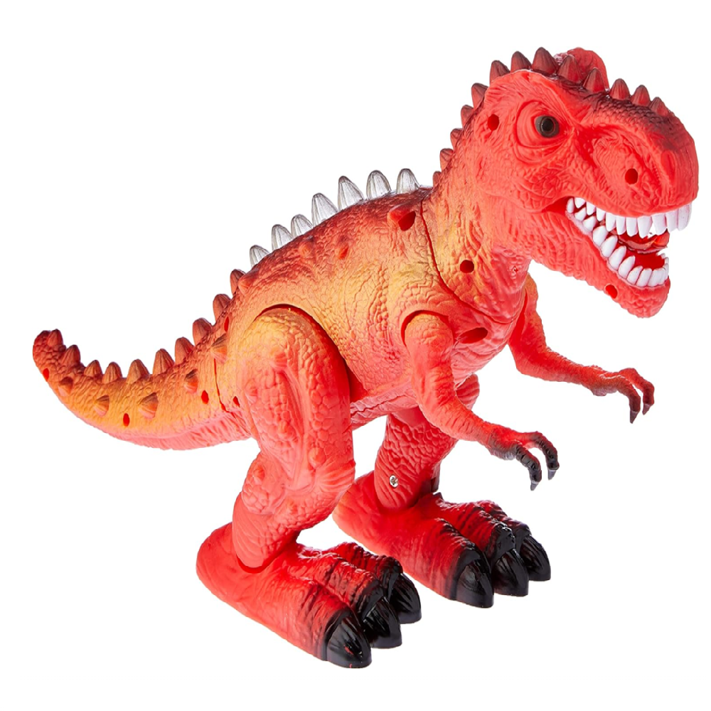 Tyrannosaurus Rex interaktív játékfigura – 30 cm-es mozgó dinoszaurusz hang- és fényhatásokkal (BBJ)6