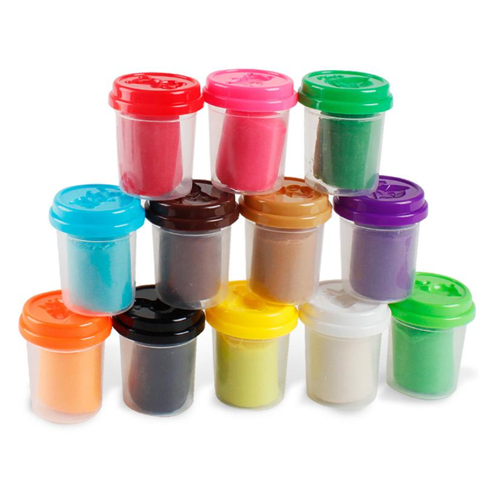 Színes gyurma szett 4 darabos color dough készlet dobozban gyerekeknek (BBMJ) 4