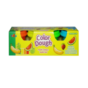 Színes gyurma szett 4 darabos color dough készlet dobozban gyerekeknek (BBMJ) - Image 4