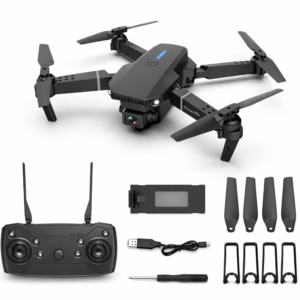 E88 Pro HD kamerás drón – 2.4 GHz-es távirányítós quadcopter élőképpel (BBJH)(BBD) (BBV) - Image 5