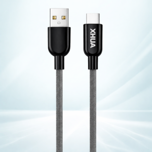 XHUA X186 USB-C szilikon töltőkábel – puha, hajlékony USB-C adatkábel gyorstöltéshez (BBD) - Image 3