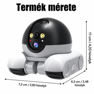 SXT-046 távirányítós megfigyelő robotkamera – WiFi FPV kamera autó éjjellátó LED világítással (BBD) - Image 8