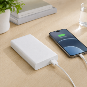 TEKONE JHW-4 powerbank 10000mAh – hordozható külső akkumulátor dupla USB csatlakozóval (BBD) - Image 4