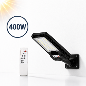 Hayami KL25-282A 400W napelemes utcai LED lámpa – távirányítós kültéri solar világítás IP65 védelemmel (BBD) - Image 2